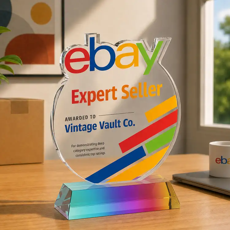 EdgeCraft Round Award on Hartford Base - Multicolor #47
