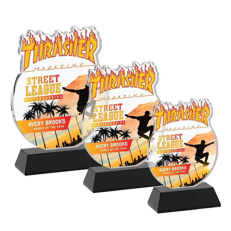 EdgeCraft Round Award on Hartford Base - Multicolor #6