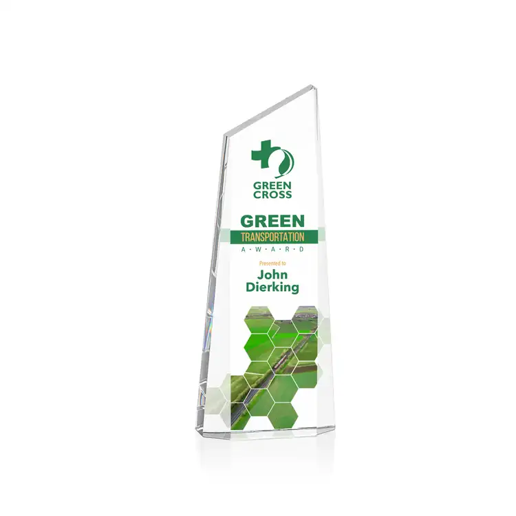 Belmont Tower Crystal Award - Multicolor #2