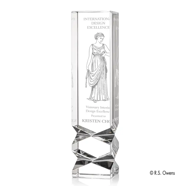 R.S. Owens Elysium Optical Crystal Tower Award #4