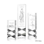 Trophée tour Elysium R.S. Owens en cristal optique
