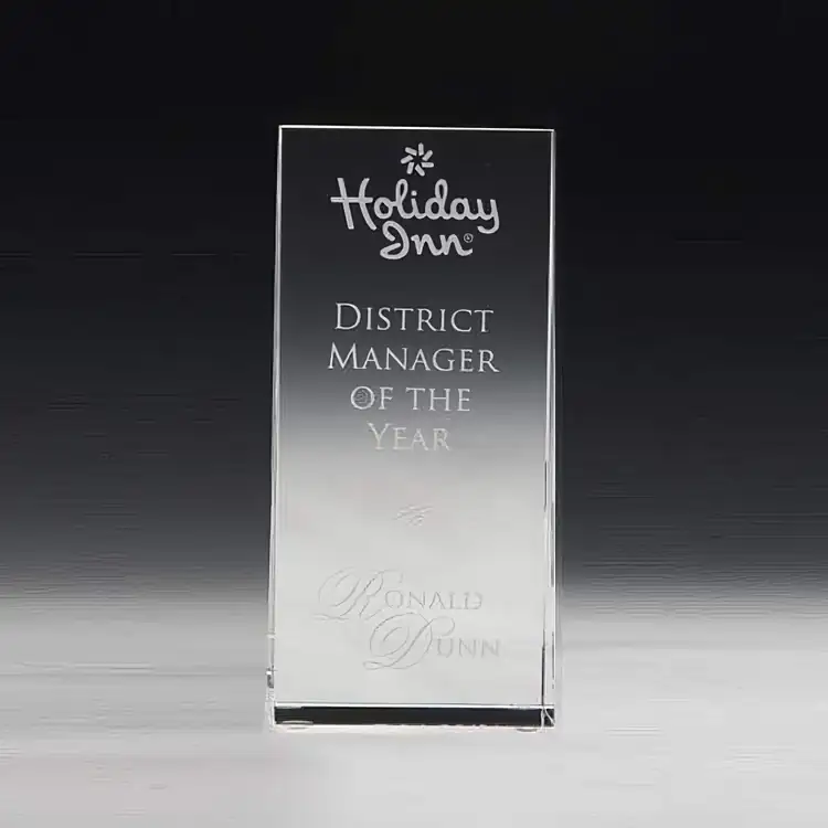 R.S. Owens McKinley Tower Optical Crystal Award #2
