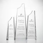 Trophée tour Middleton en cristal optique transparent - Gravure
