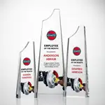 Trophée tour Middleton en cristal optique transparent - Multicolore