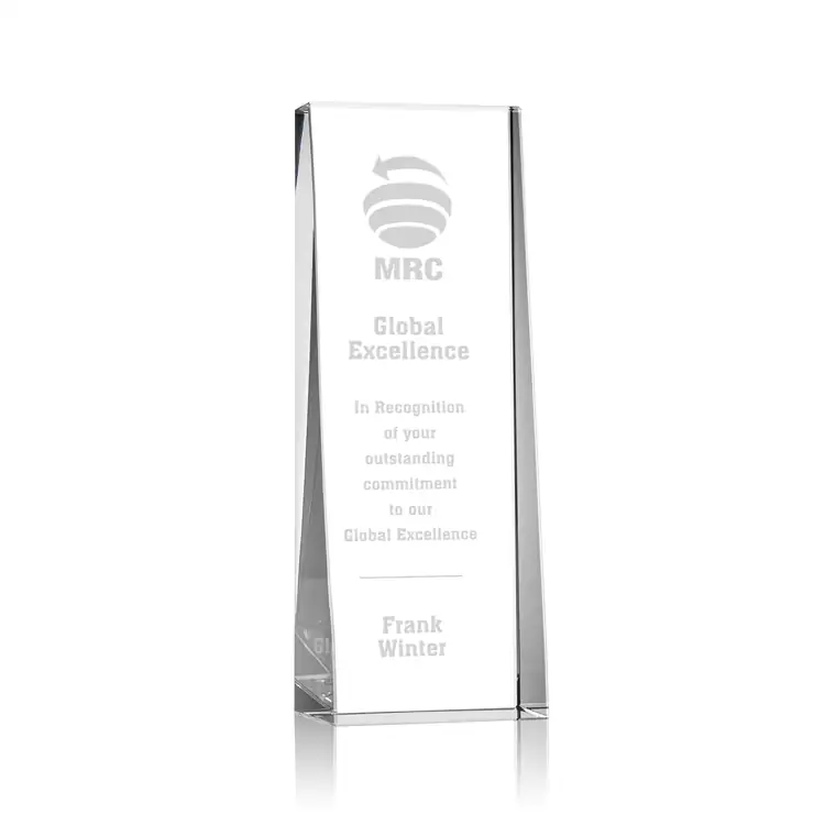 Milnerton Crystal Tower Award - Deep Etch #3