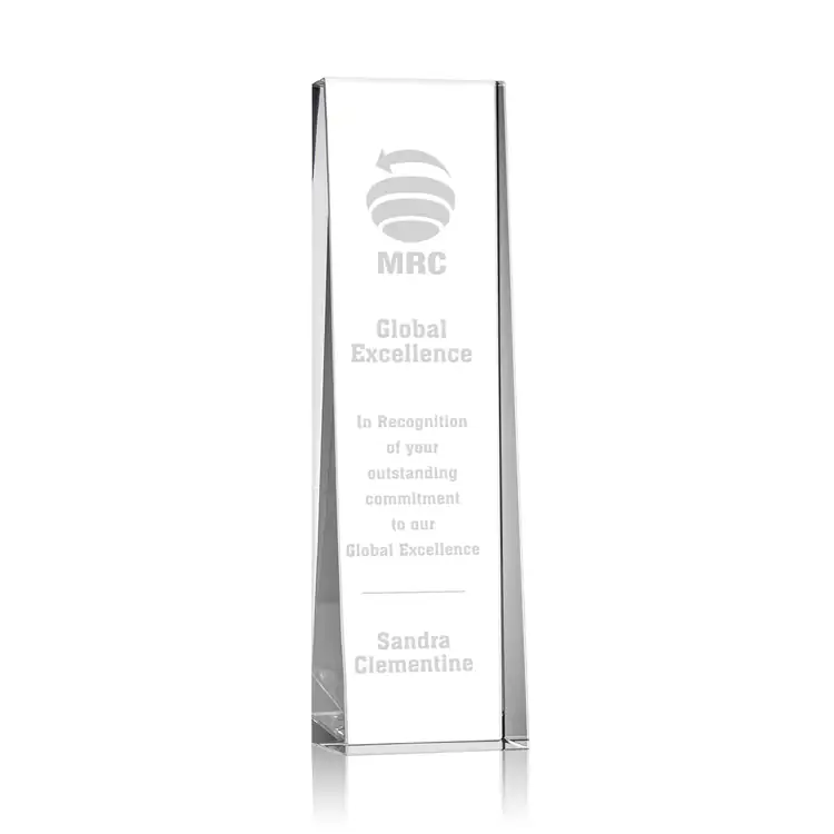 Milnerton Crystal Tower Award - Deep Etch #4