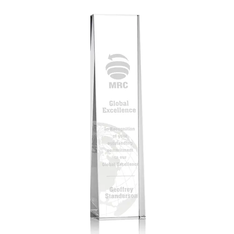 Milnerton Crystal Tower Award - Deep Etch #5