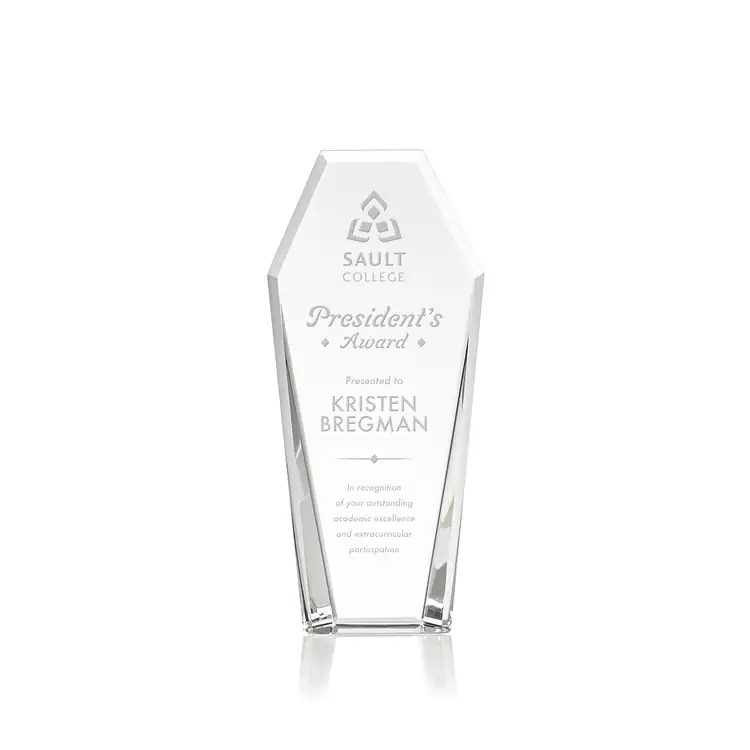 Romford Optical Crystal Tower Award #2