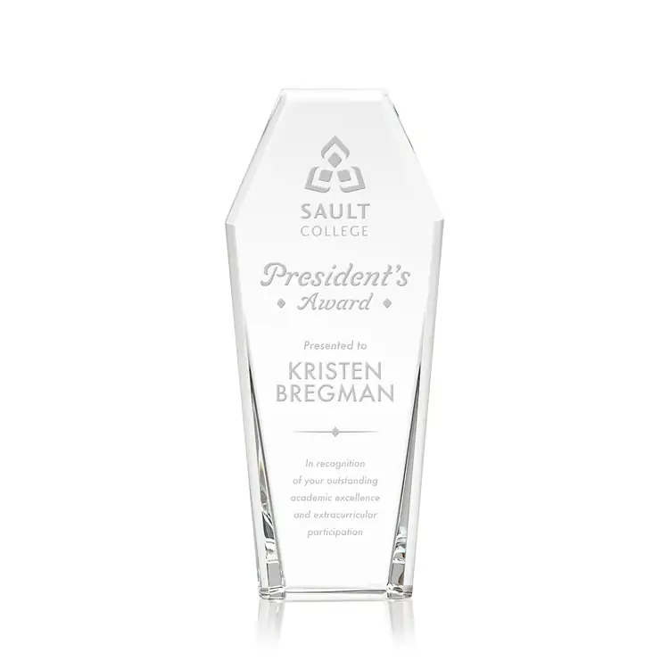 Romford Optical Crystal Tower Award #3
