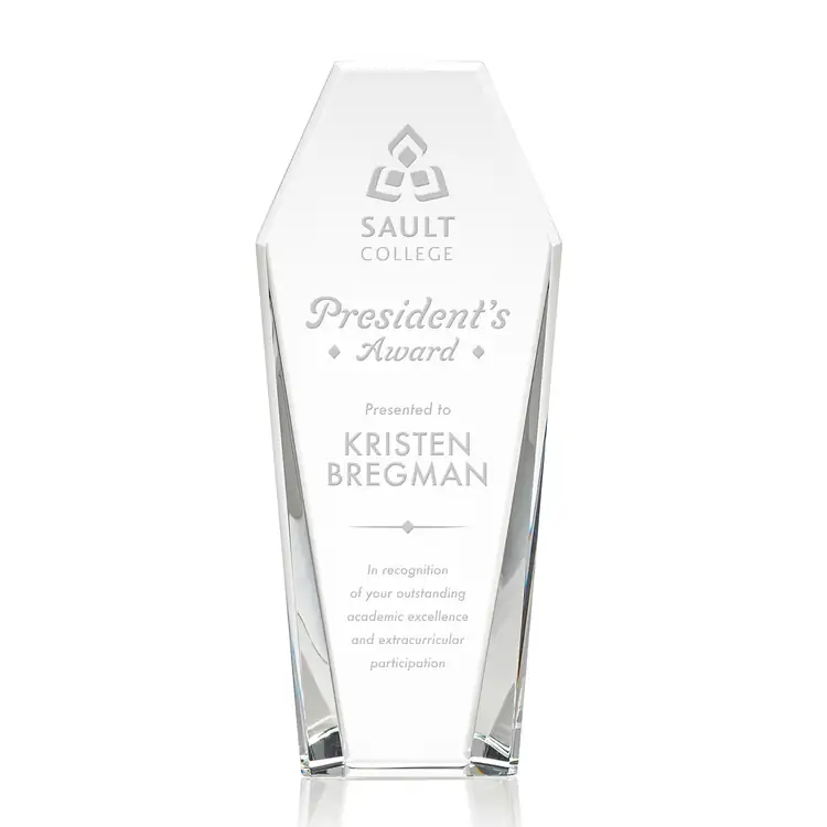 Romford Optical Crystal Tower Award #4