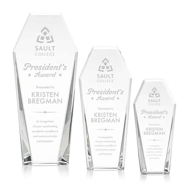 Romford Optical Crystal Tower Award