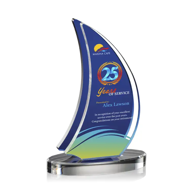 Matsuda Sail Acrylic Award - Multicolor #2