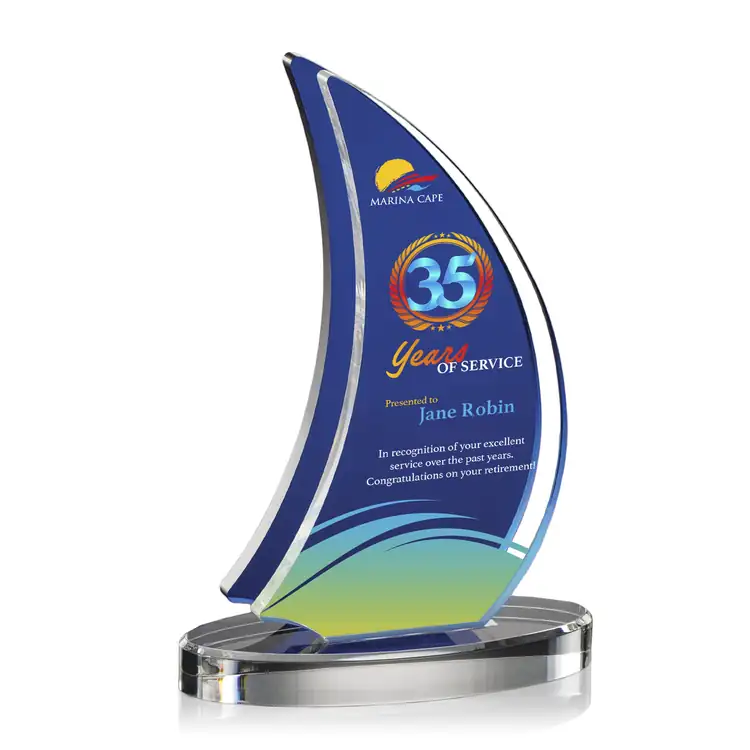 Matsuda Sail Acrylic Award - Multicolor #3