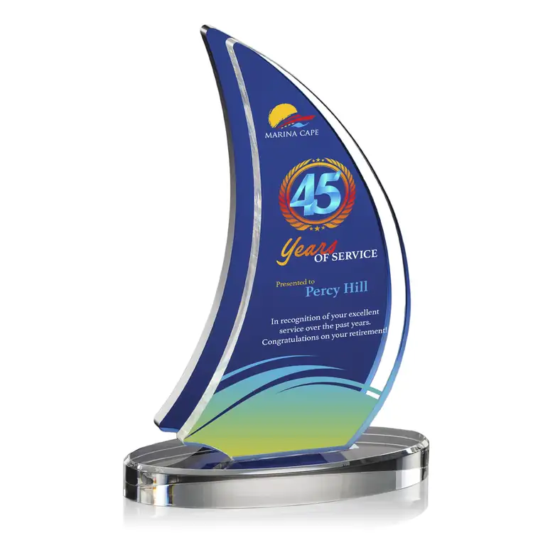 Matsuda Sail Acrylic Award - Multicolor #4