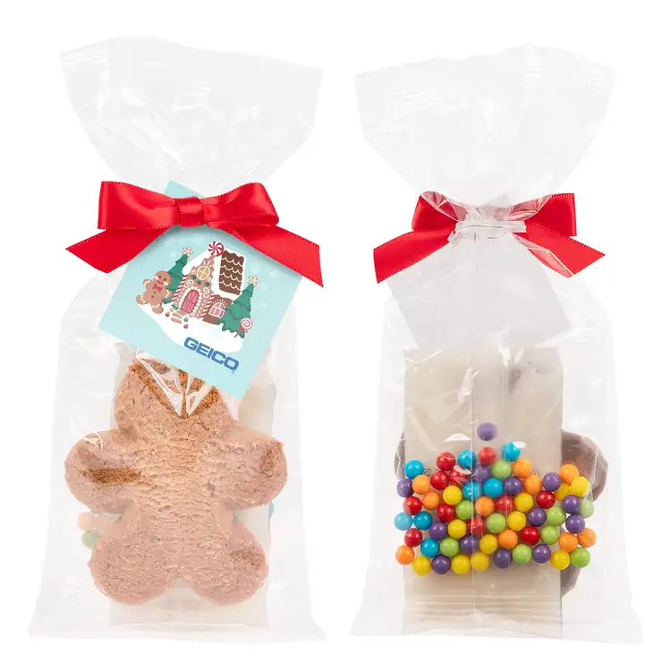 Ginger Cookie Decorating Kit with Bow #3