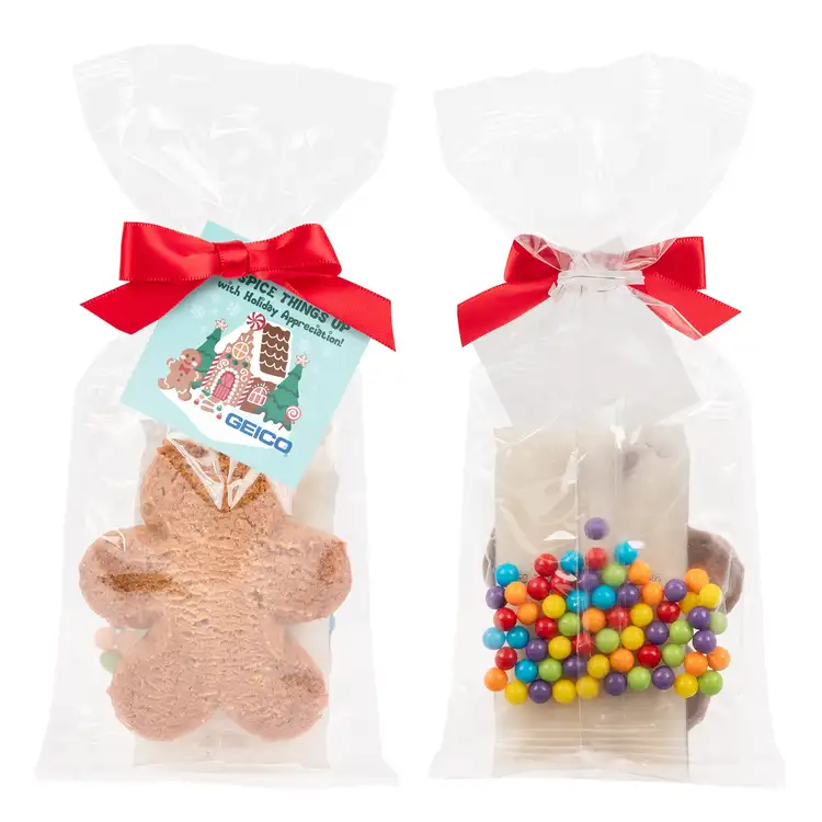Ginger Cookie Decorating Kit with Bow