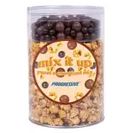 Tube Popclusions de maïs caramel et confiseries au café