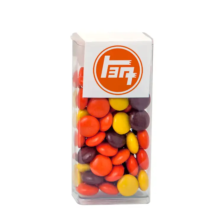Tube à couvercle basculant avec bonbons Reese’s Pieces
