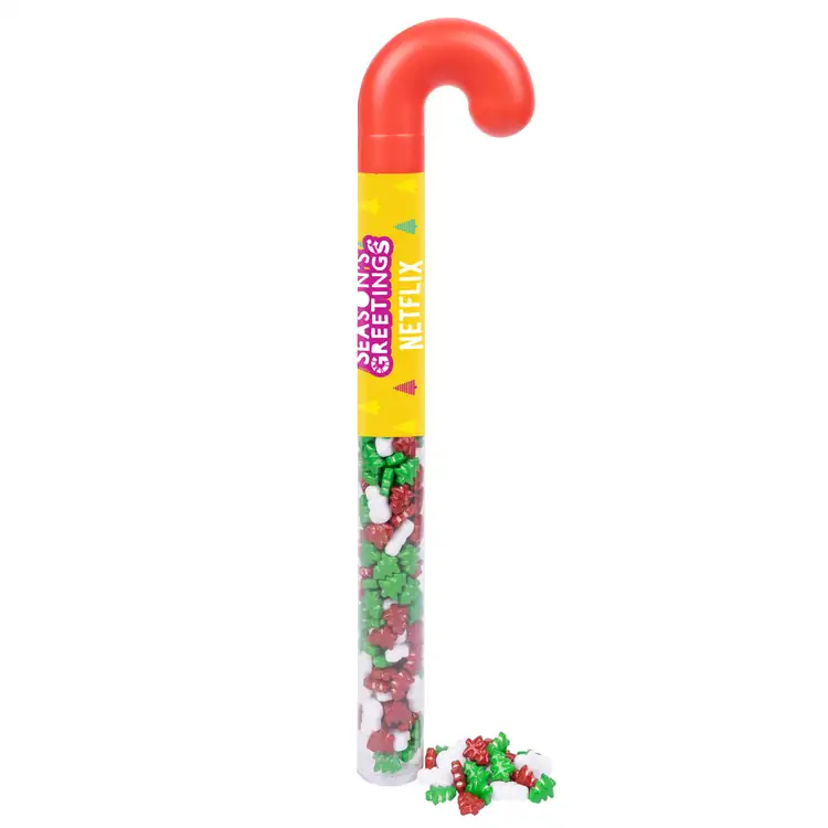 Candy Cane Topper Tube with Frostys Forest candies #3