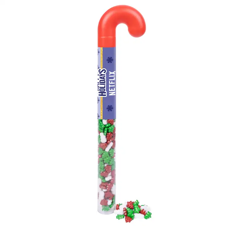 Candy Cane Topper Tube with Frostys Forest candies #4