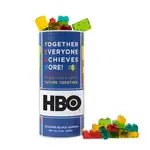 Tube cadeau postal de bonbons gélifiés Clever Candy 8 oz