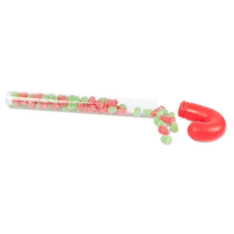 Holiday Candy Cane Tube with Christmas Spice Drops #3
