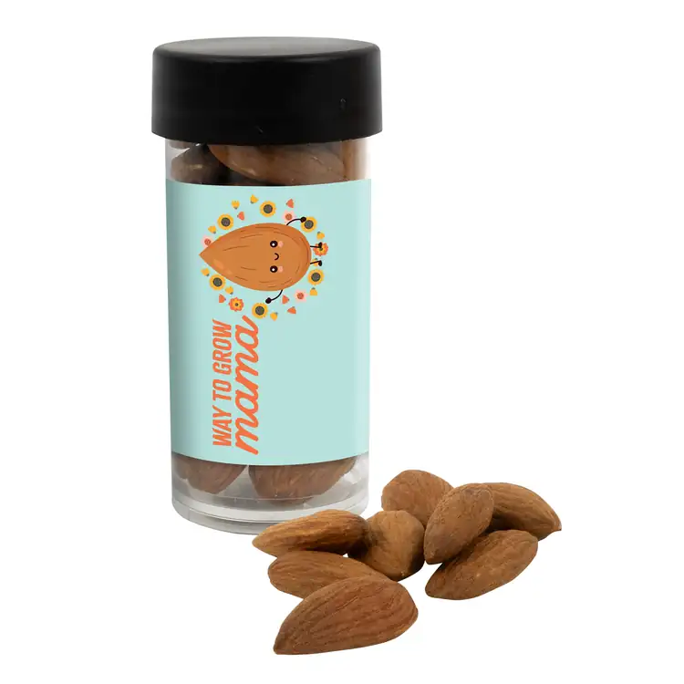 3-inch Tube with almonds #2