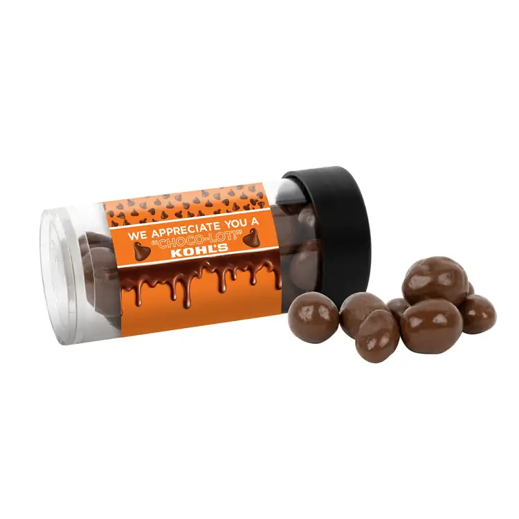 Tube de arachides enrobées de chocolat 3 po