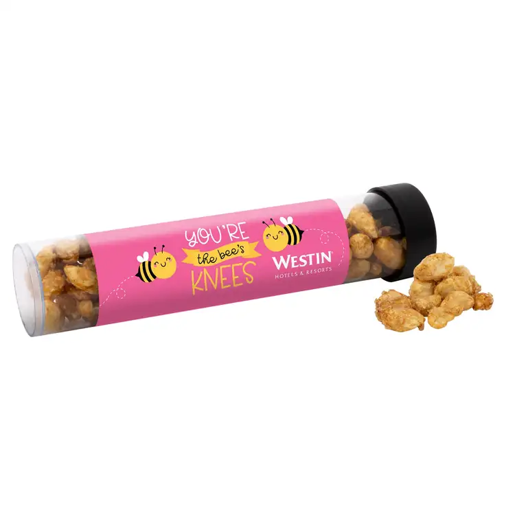 6-inch Tube with honey-roasted peanuts
