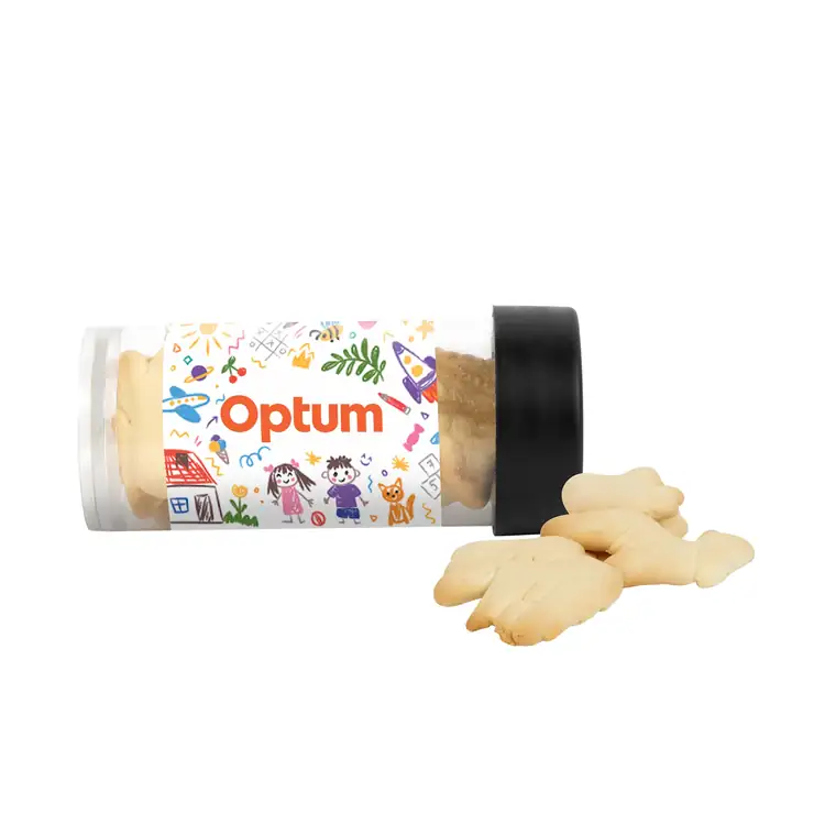 3-inch Tube with animal crackers #2
