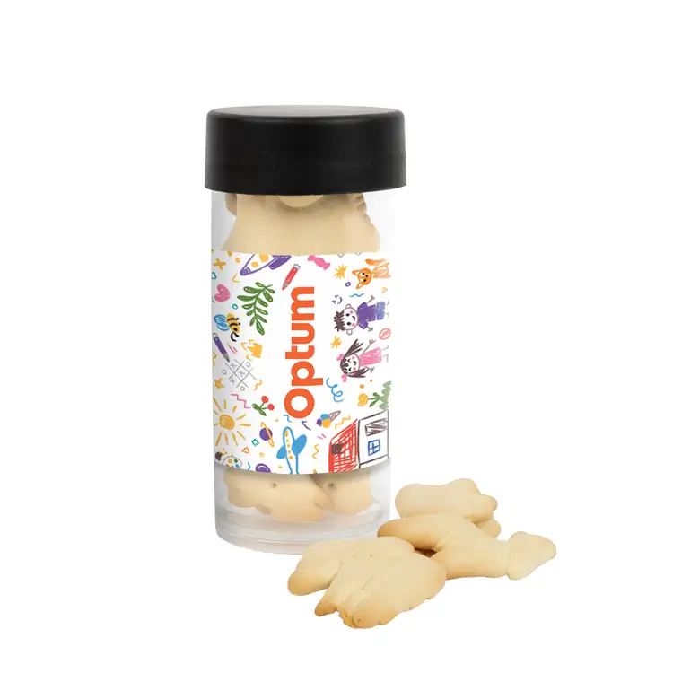 3-inch Tube with animal crackers #3