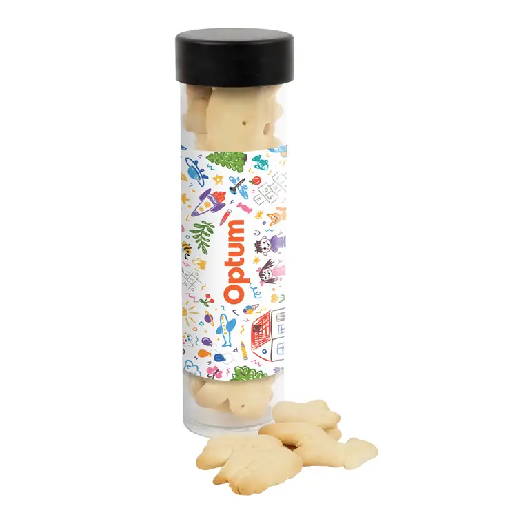 5-inch Tube with animal crackers #3