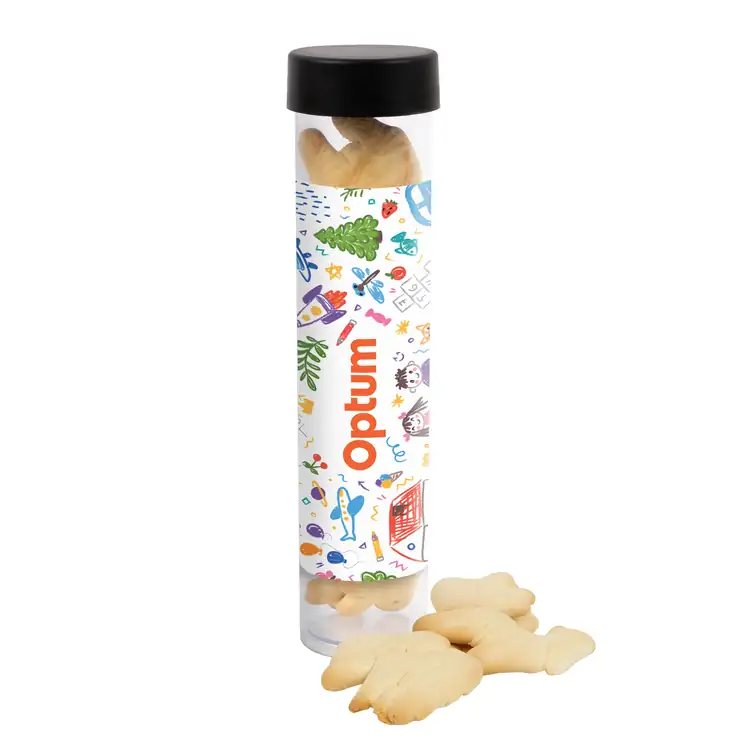 6-inch Tube with animal crackers #3