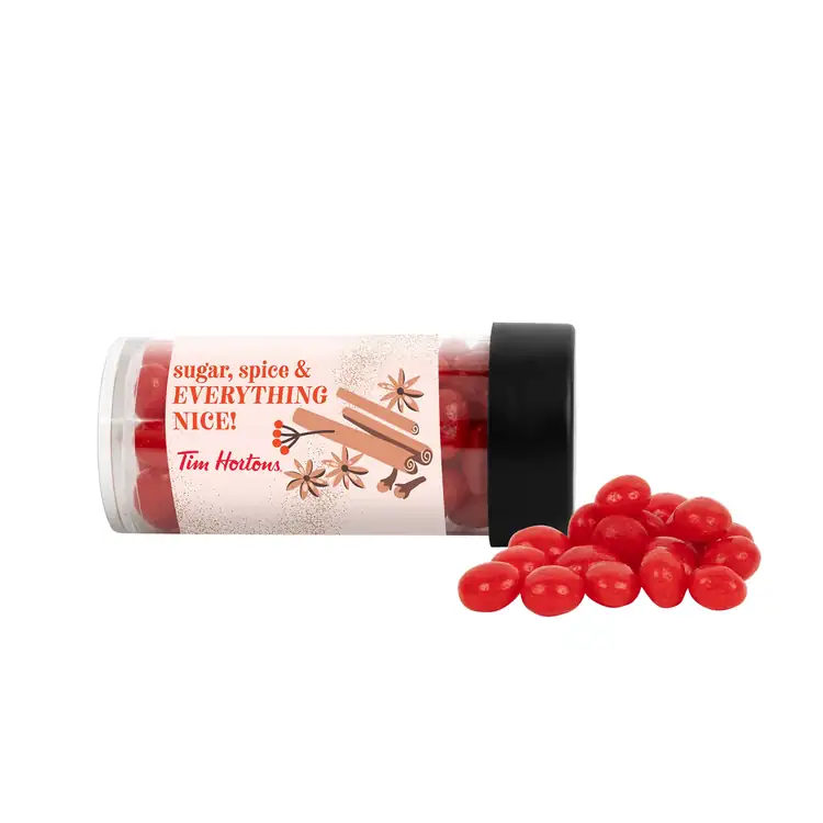 3-inch Tube with Cinnamon Imperials cinnamon candies #2