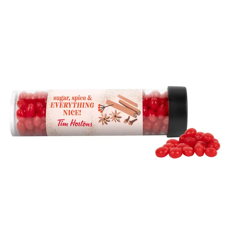 5-inch Tube with Cinnamon Imperials cinnamon candies #3