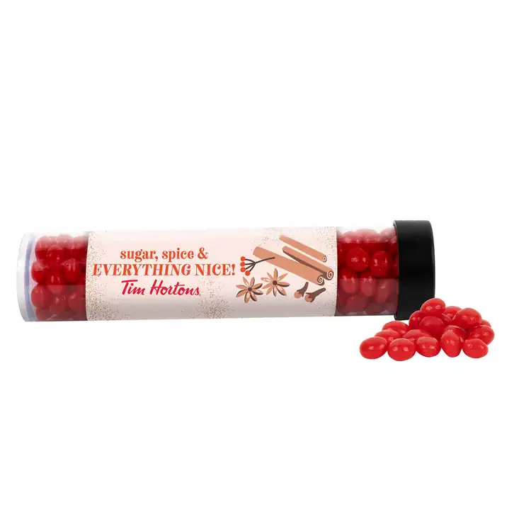 6-inch Tube with Cinnamon Imperials cinnamon candies #2