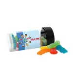 3-inch Tube with Sour Patch Kids candies