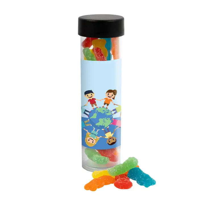 5-inch Tube with Sour Patch Kids candies #2