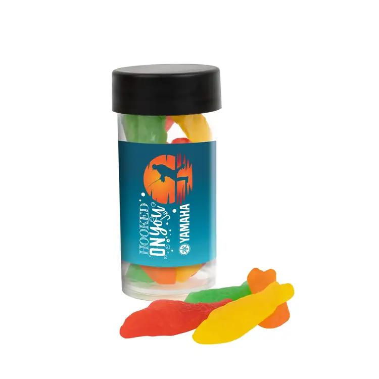 3-inch Tube with Swedish Fish candies #3