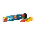 6-inch Tube with Swedish Fish candies