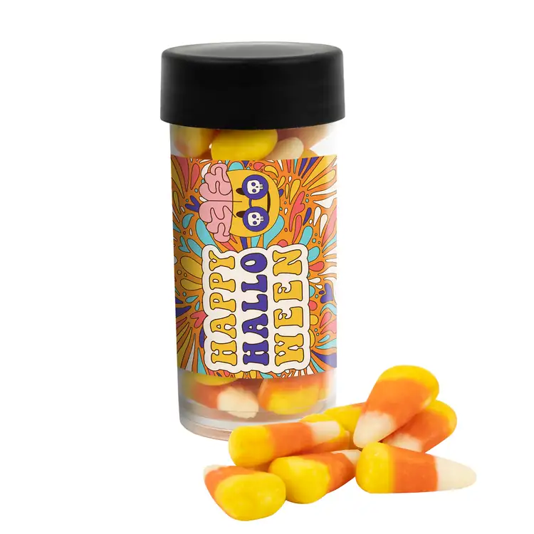 3-inch Tube with candy corn #2
