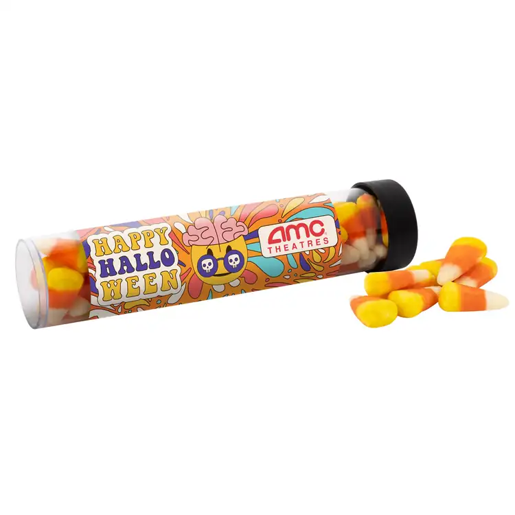 6-inch Tube with candy corn