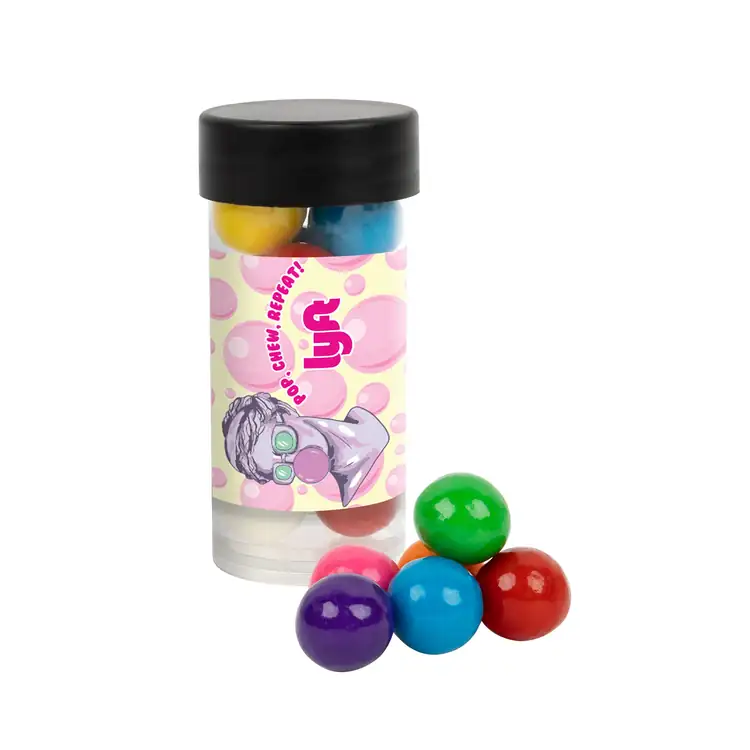 Tube de boules de gomme 3 po #3