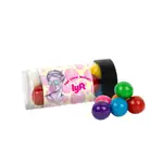 Tube de boules de gomme 3 po
