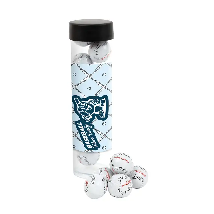 Tube de chocolats en forme de balle de baseball 5 po #2
