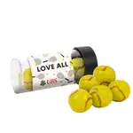 Tube de chocolats en forme de balle de tennis 3 po