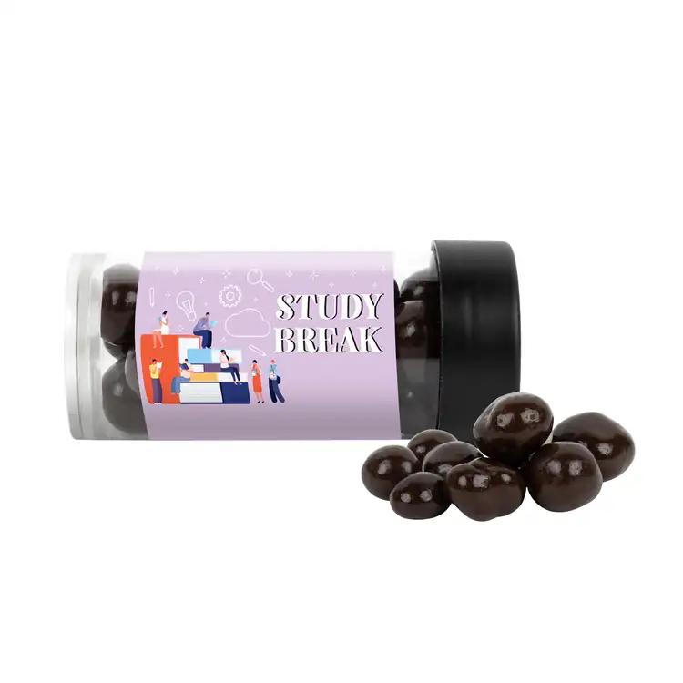 Tube de grains de café espresso enrobés de chocolat 3 po #2