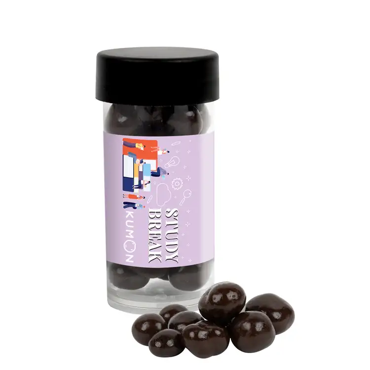 Tube de grains de café espresso enrobés de chocolat 3 po #3