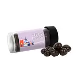 Tube de grains de café espresso enrobés de chocolat 3 po