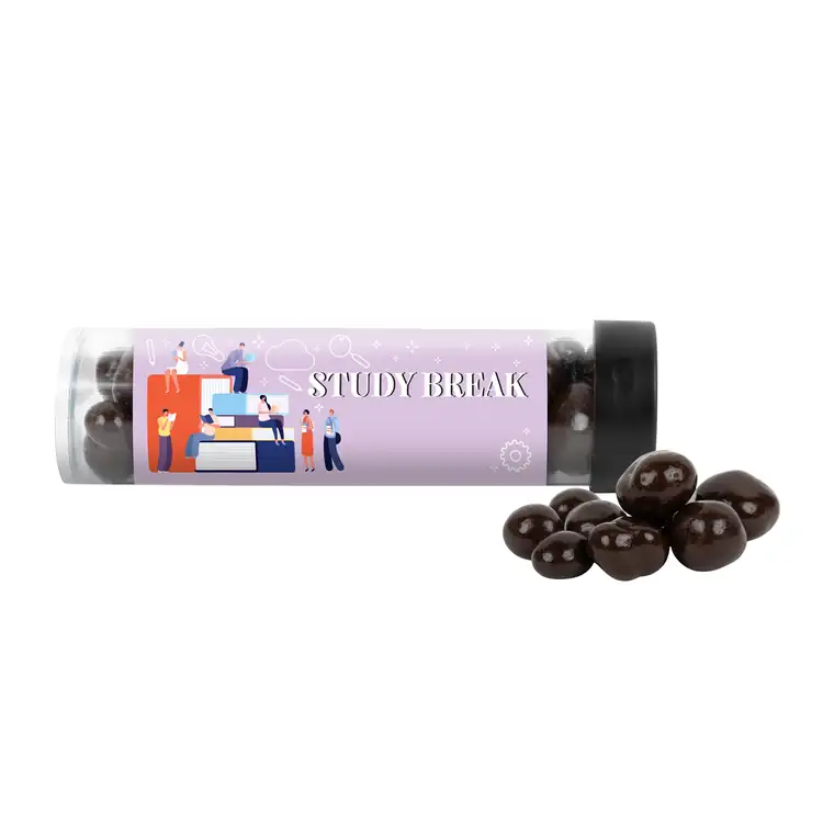Tube de grains de café espresso enrobés de chocolat 5 po #2